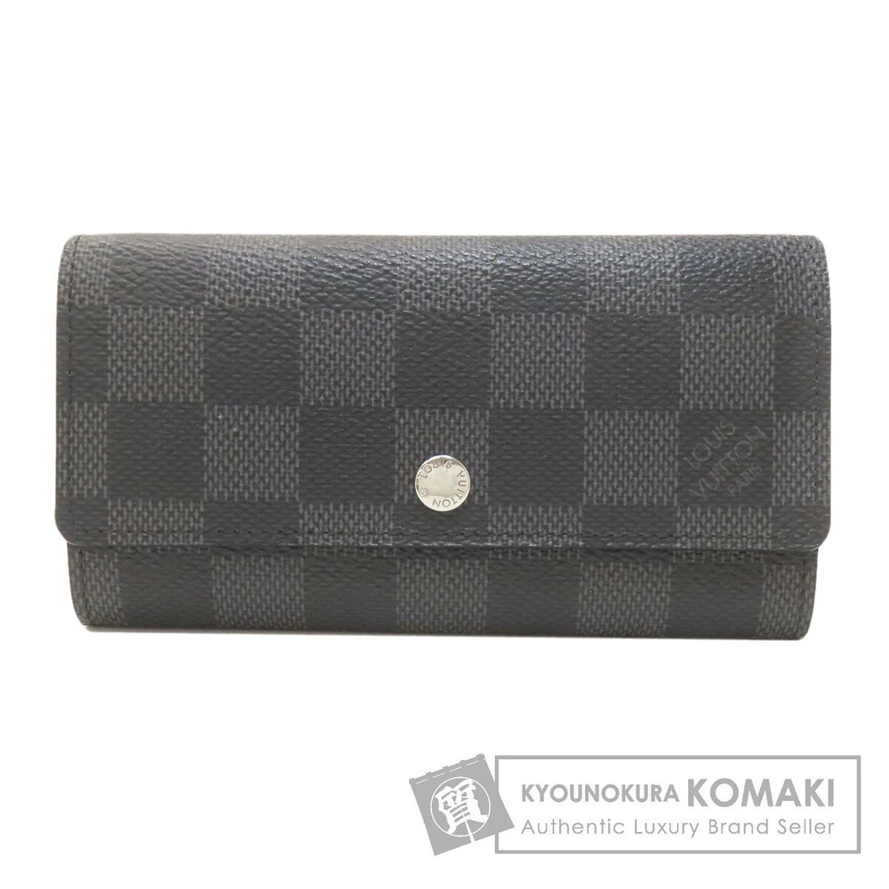 Louis Vuitton Portefeuille Voiture Key Case Wallet Damier Canvas